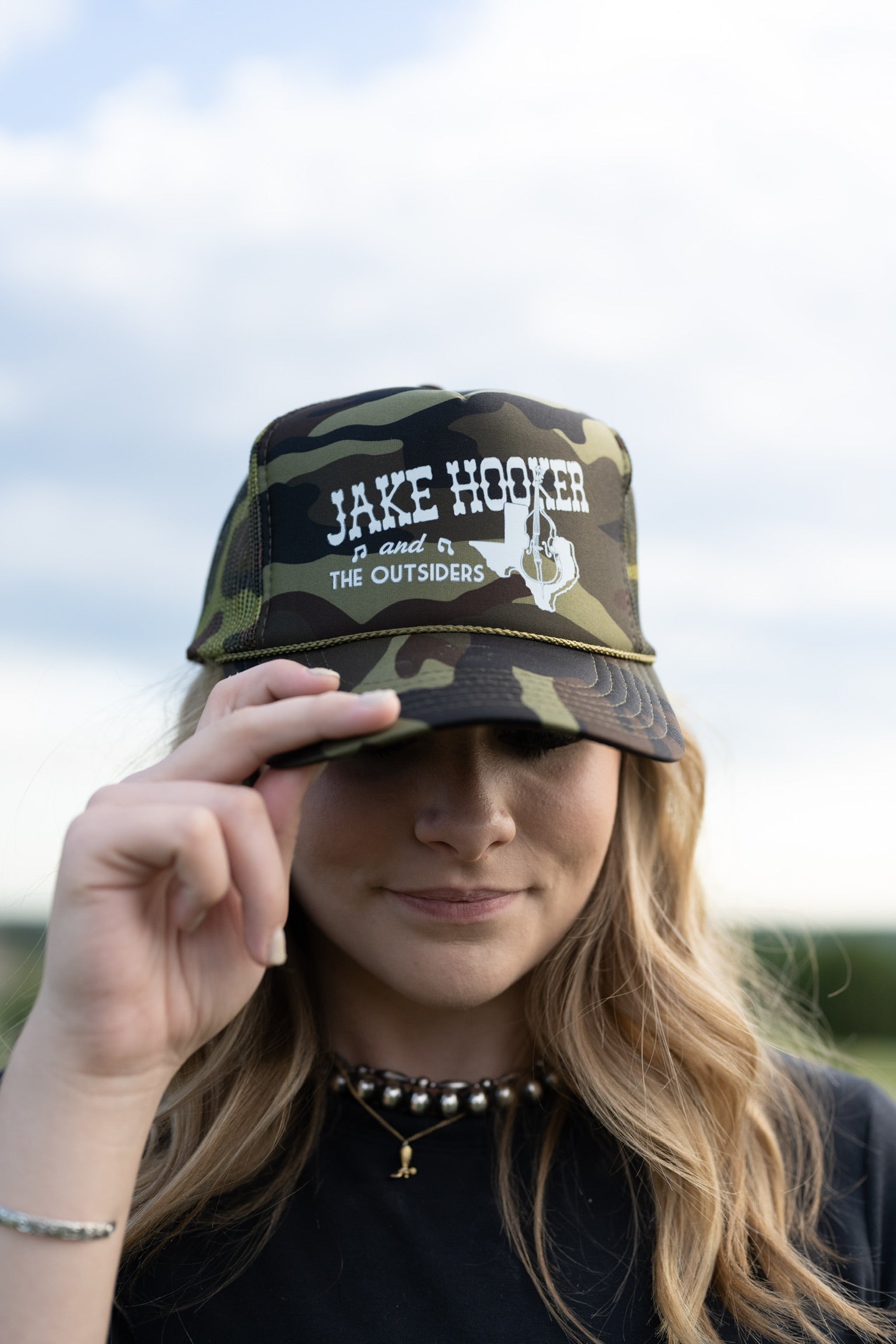 Camo JH Trucker Cap