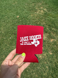 Red TX koozie