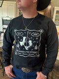 Black Texas Crewneck