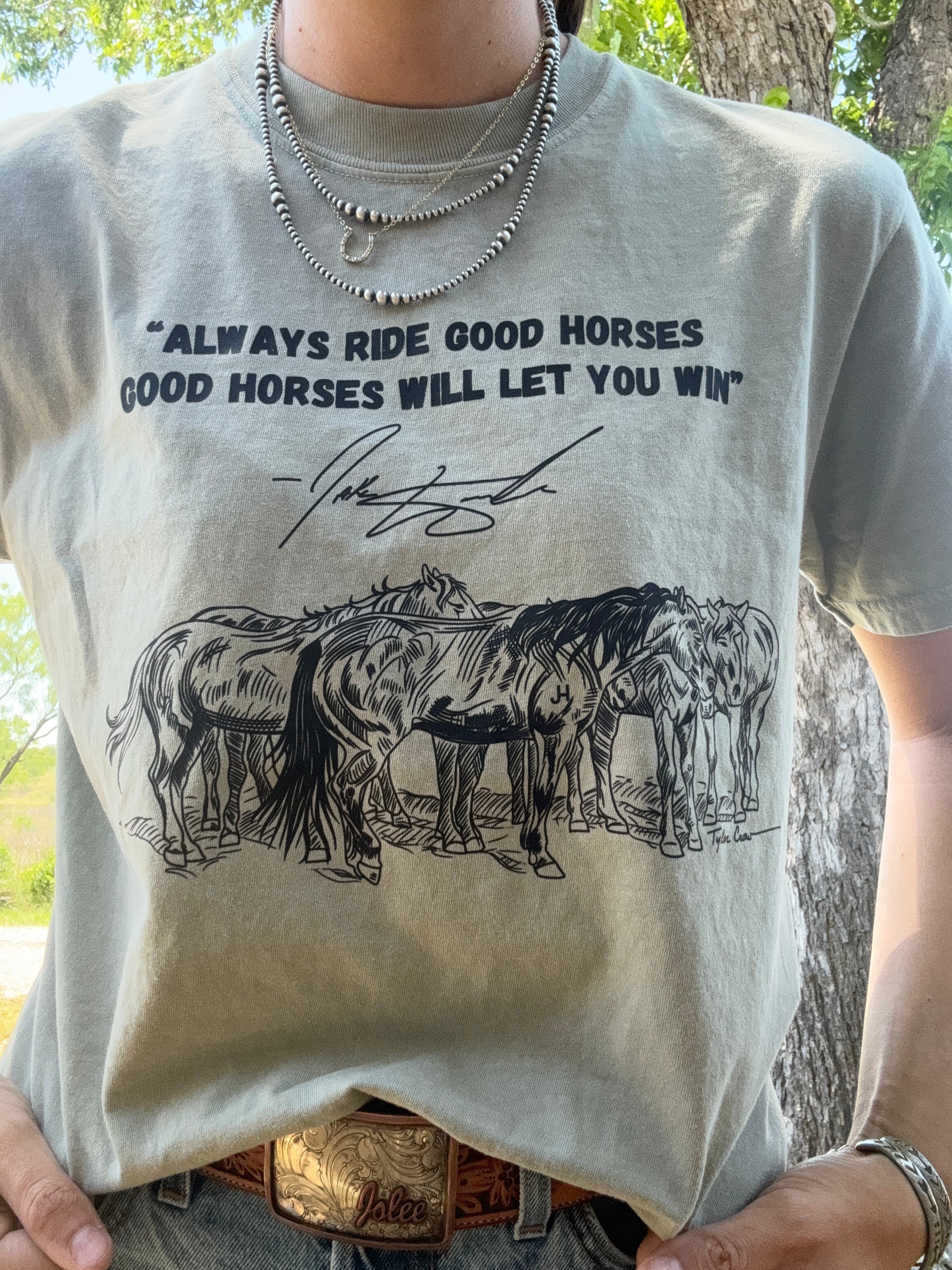 “Good Horses” TEE (PRE ORDER)