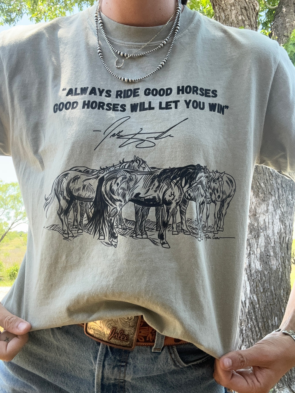 “Good Horses” TEE (PRE ORDER)